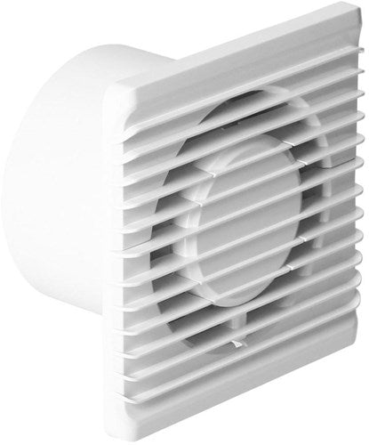 Orno Badezimmer – WC-Ventilator weiß 100 mm + Timer – 8611010