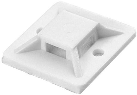 Orno Klebesattel für Kabelbinder 30 x 30 mm, weiße Tasche (50) – 4113484