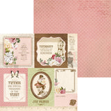 Kaisercraft • Mademoiselle, doppelseitig, 30,5 x 30,5 cm, Couture