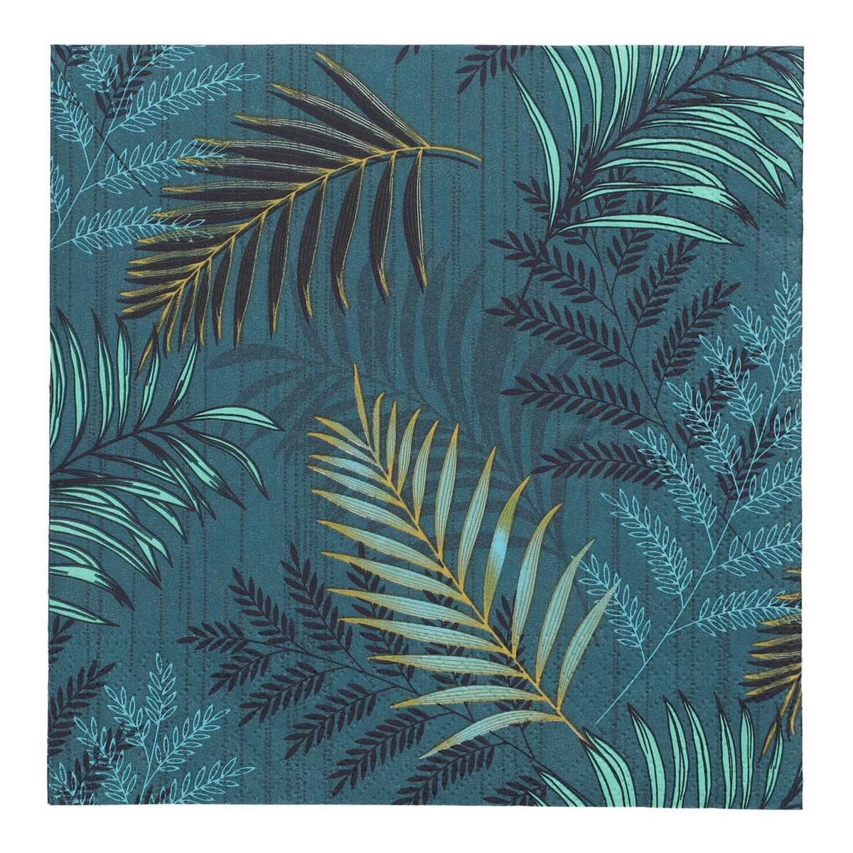 Papstar servetten 33x33cm 3-laags jungle leaves pak a 20 stuks