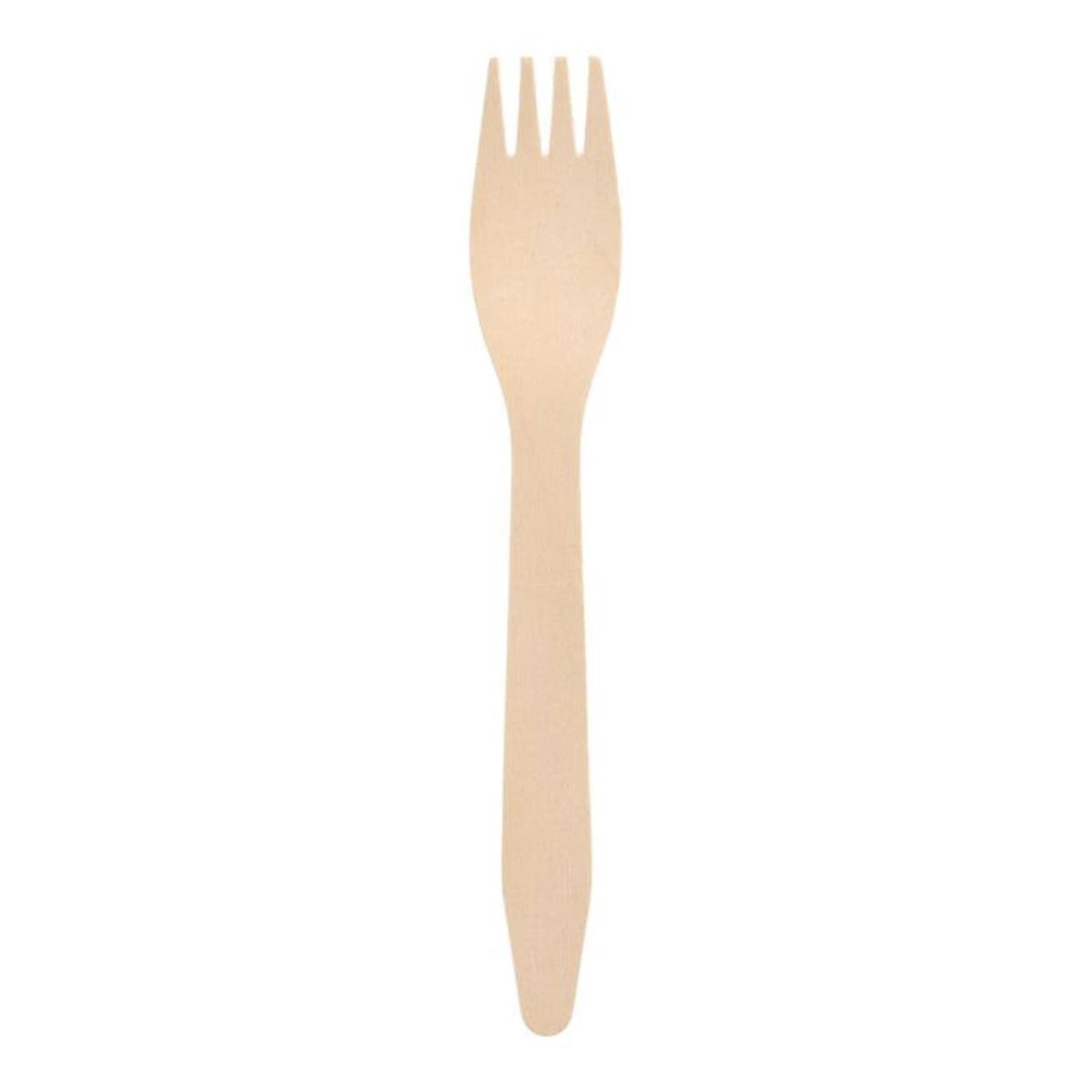 Papstar vorken hout 16,5cm pak a 10 stuks