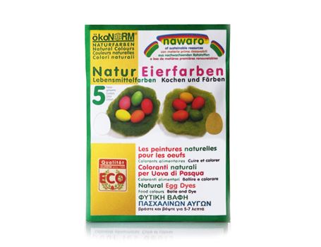 Ökonorm Ostereierfarbe lebensmittelecht - 5 Farben