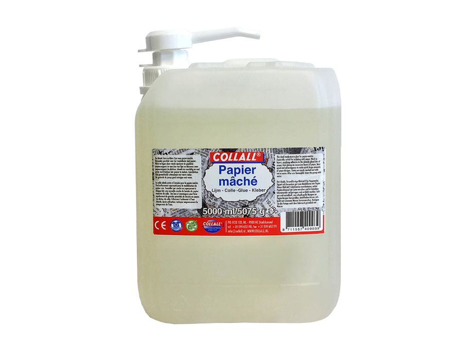 Kollallpapier - Maché -Kleber in Jerrycan - 5l