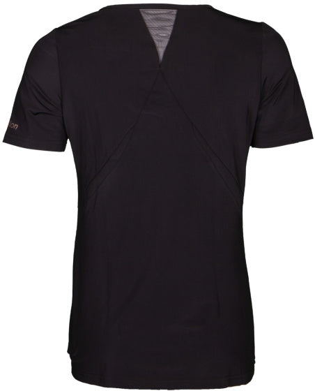 Papillon Fitness Shirt S Sl V-Ausschnitt Damen Schwarz Größe 3xl