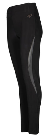 Papillon enge Sport -Legging -Damen Schwarz Größe 3xl