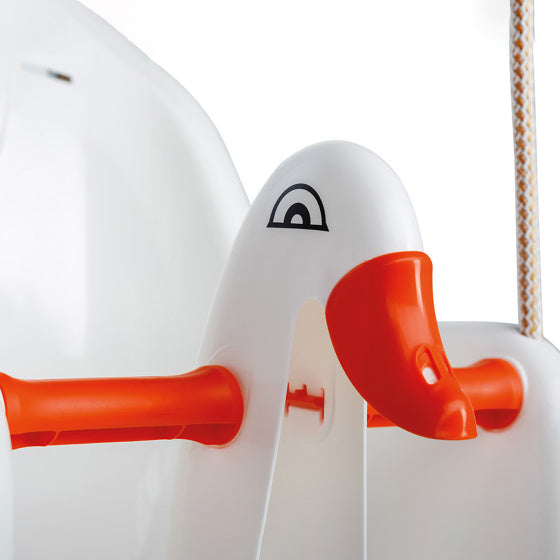 Paradiso -Spielzeug Babyp Swing Seat Schwanweißorange
