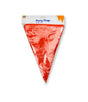 Paperdreams Flaggenlinie aus orangefarbenem Kunststoff, 30 m