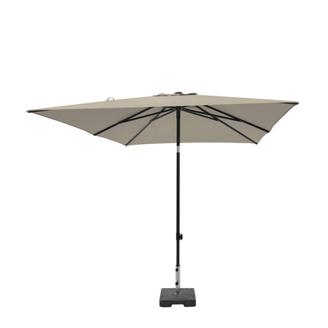 Madison Sonnenschirm Moraira Push-Up 230x230 Ecru