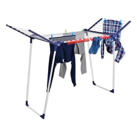 Leifheit Wäscheständer Pegasus 150 Solid Slim – 15 m Trockenlänge