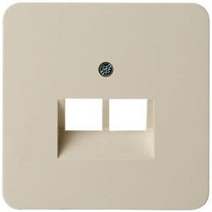 Peha Abdeckrahmen Catv und ISDN Doppel Creme 4602072