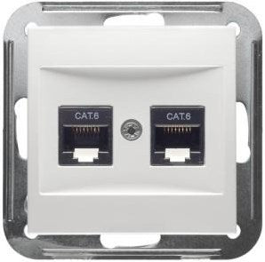 Peha Badora LW Cat 6 Anschlussbox 2 Klemmen