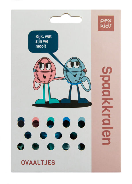 Fahrrad sprechende Perlen Pexkids Ballen sortiert 6-Farben (30 Teile auf der Karte)
