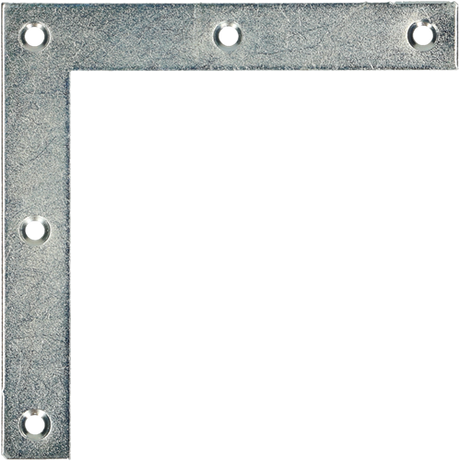 Pgb-europe fg | platte winkelhaak 90° (raamhoek) 15x100x100 zn | 50 st - fg02370010151005