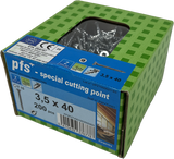Pgb-europe pfs+ | spaanplaatschroef pfs+ vzk-t ø 3,5x40 zn - pfwvtv001003500403