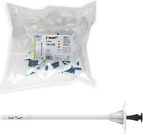 Pgb-europa smart | iso smart s-iph Kunststoffnagel 10x90 | 25 Stück – sm0iphn001000904
