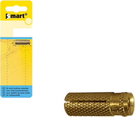 Pgb-europa smart | Messingstopfen m6x24 | 15 Stück sm0mspms0006024h