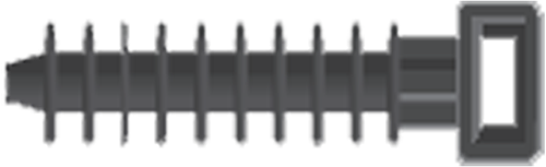 Pgb-europa smart | Wandstecker VR Kabelbinder Kunststoff 10x43 sm0plgn001000435