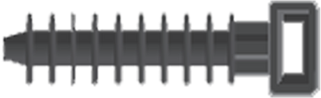 Pgb-europa smart | Wandstecker VR Kabelbinder Kunststoff 10x43 sm0plgn001000435