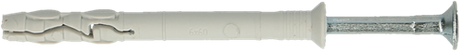 Pgb-europa smart | Nylonnageldübel VK ø 6x40 grau nzn | 35 Stück sm0pkkn01060040gh