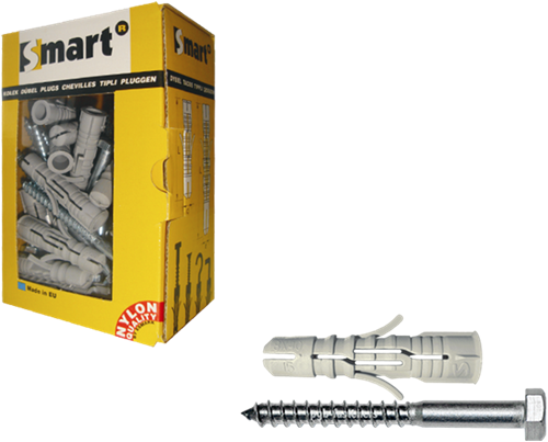 Pgb-europa smart | Stecker Nylon + DIN 571 ø 10x100 NZN | 10 Stück - sm0pzsn0114100100e