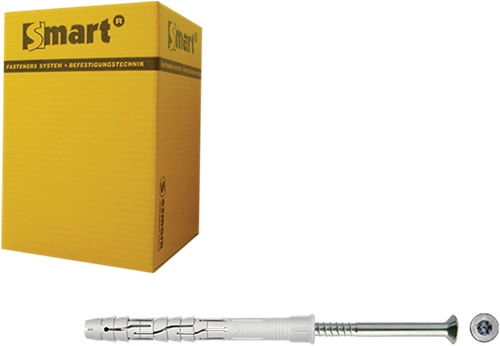 Pgb-europe smart | raamplug +schroef vzk tx ø 10x160 nzn | 50 st sm0rptn011001603