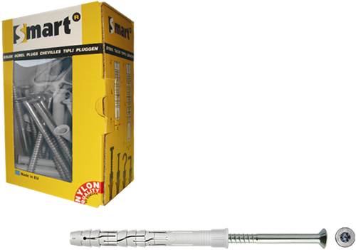 Pgb-europa smart | Fensterstopfen + Schraube vzk tx ø 10x180 nzn | 25 Stück sm0rptn01100180e