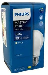 Philips led gls e27 5,9-60w 2700k filament mat dimbaar - led3789
