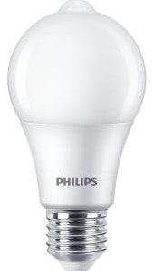Philips LED-Sensorleuchte, 60 W, E27