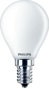 Philips led kogel e14 6,5-60w 2700k filament mat - led3742