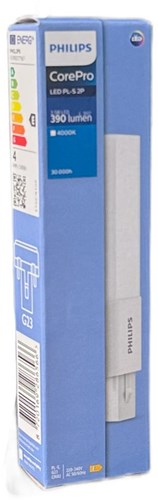 Philips led pl-s | g23 | 2pins || 3,5-7w | 4000k | mat - led3381