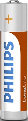 Philips R03 Longlife AAA-Batterie 4 Stück