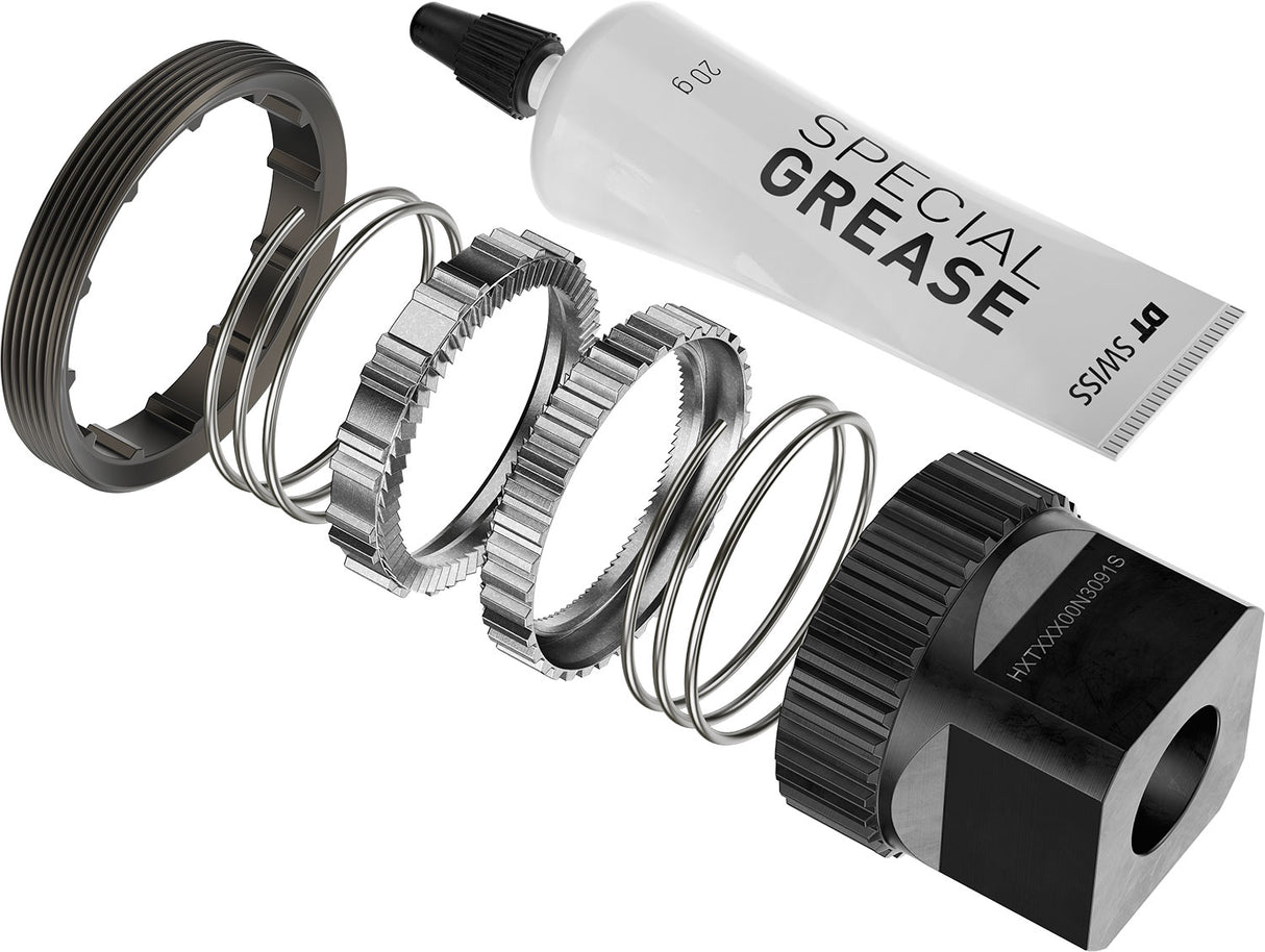 Dt swiss upgrade kit ratchet deg 60t df anti pedal kickback system e-mtb | 12 x 148mm | sram xd