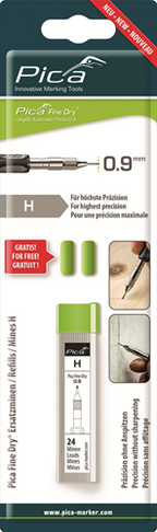 Pica 7050 feine Trockenmine | h | Blisterpackung - pi7050sb