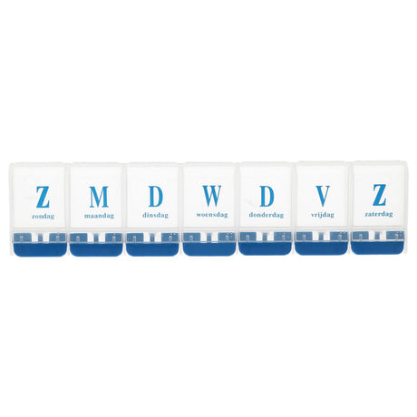 Jvdl Pillendose Woche 7 Fächer