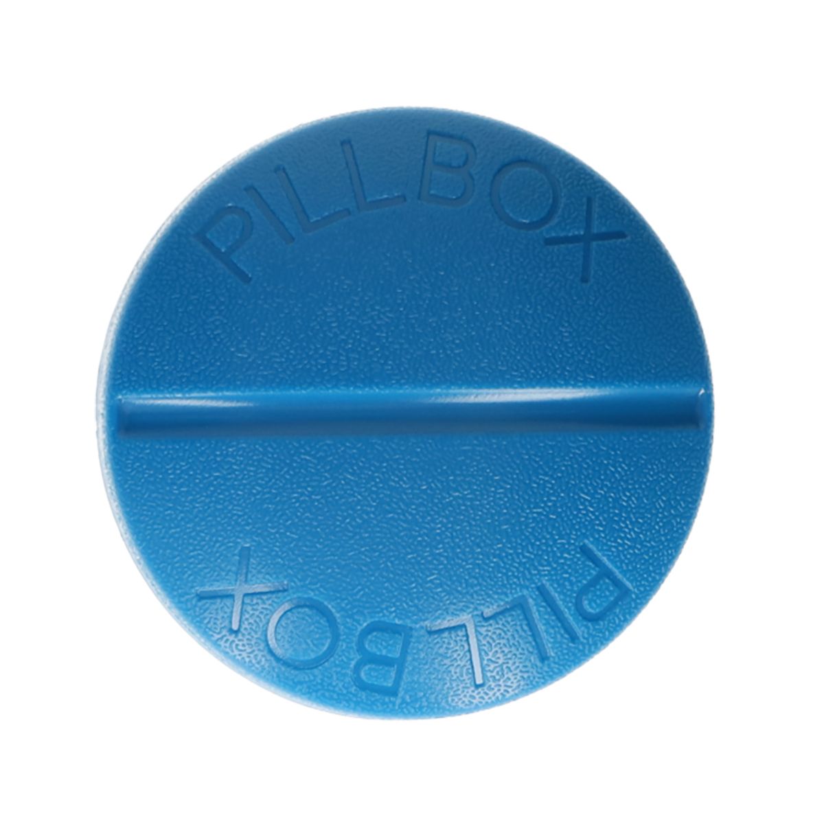Jvdl Pillendose Pillendose 4 Fächer blau