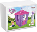 Pilsan Stone Speelhuisje 114 x 114 x 151 cm Purple Rosa