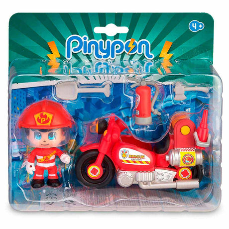 Famosa Pinypon – Feuerwehrauto mit Feuerwehrmann