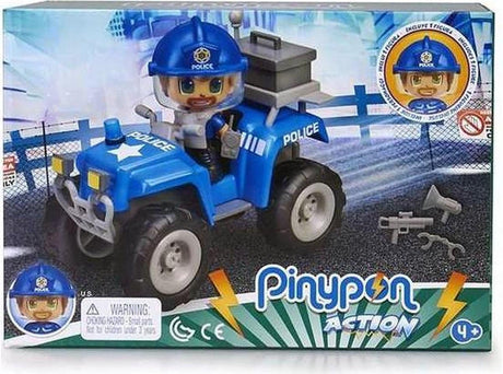 Famosa Pinypon – Polizei-Trike mit Polizist