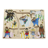 Ngk Pippi Laous - Schiebepuzzle aus Holz