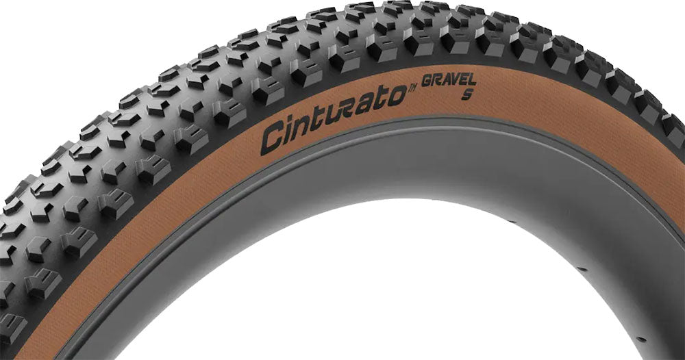 Pirelli cinturato™ gravel s - soft terrain classic folding tyre | 45-622 (700x45c)