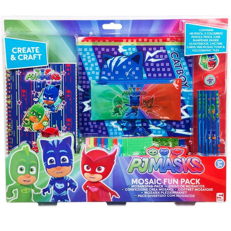 Bongers Toys Pyjama-Masken, Mosaik-Spaß, Paket 15 Stück