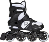 Playlife Cloud Fitness Inline Skates 82A Schwarz Weiß Größe 39