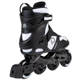 Playlife Cloud Fitness Inline Skates 82A Schwarz Weiß Größe 40