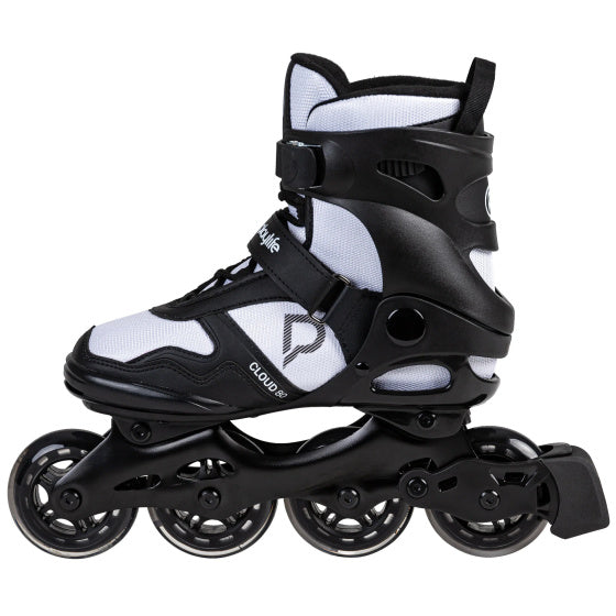 Playlife Cloud Fitness Inline Skates 82A Schwarz Weiß Größe 42