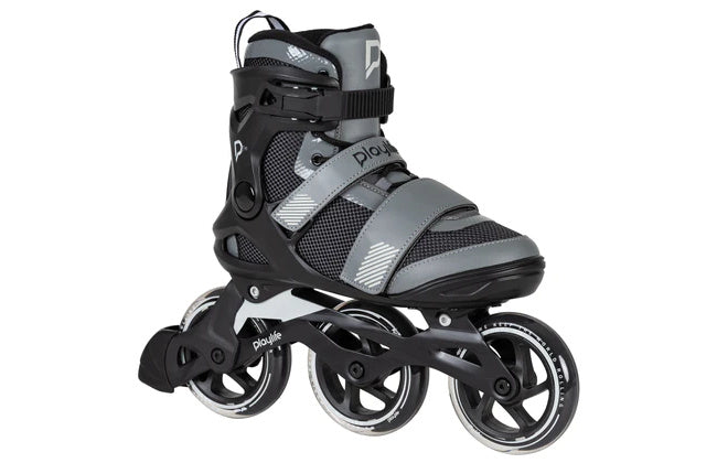 Playlife GT 110 Fitness Inlineskates Schwarzgrau Größe 47