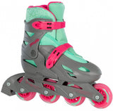 Playlife Inline Skates Riddler Hardboot 82A Grau Größe 31-34