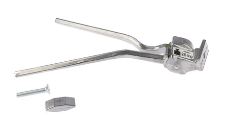 Pletscher standard esge zweibeinig aluminium silber