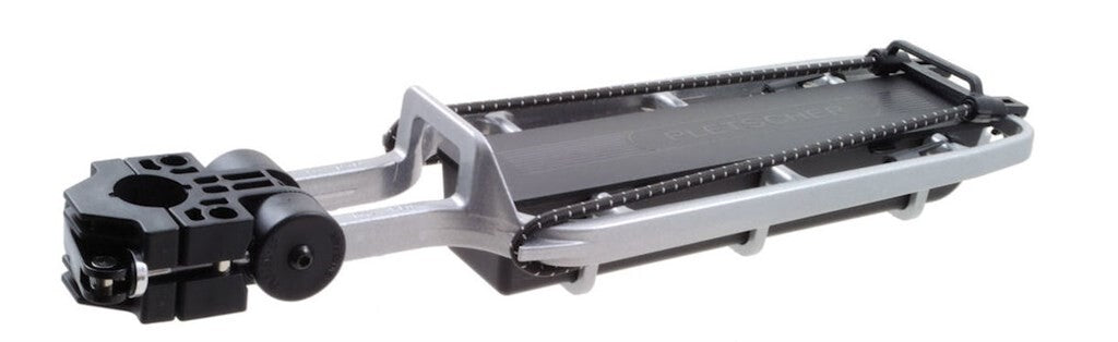 PLESCHER SEAT -Eigenschaft Orion mit Aufbewahrungsbox qr alu Silber