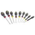 Stanley schroevendraaiers 10cz. vetmax (ph+ploeg+spanningsmonsternemer)
