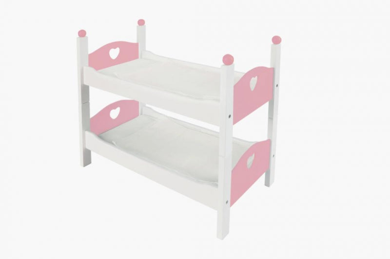 Angeltoys Puppen-Etagenbett (mit Rosa)